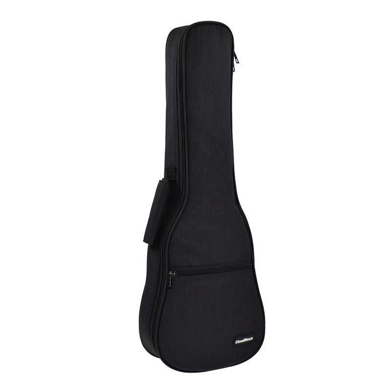 CLOUDMUSIC Ukulele Case Gig Bag Padded Backpack For Soprano 21" Inch(Soprano, Black) - Image 2
